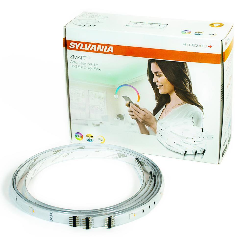 Sylvania SMART+ ZigBee Full Color Indoor Flexible Lightstrip Starter Kit 73661