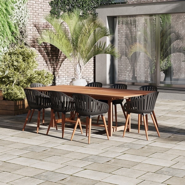 Amazonia 100% FSC Certified Wood Sant Louis Outdoor Patio Dining Set