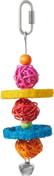 Frisco Loofah Ball Bird Chew Toy