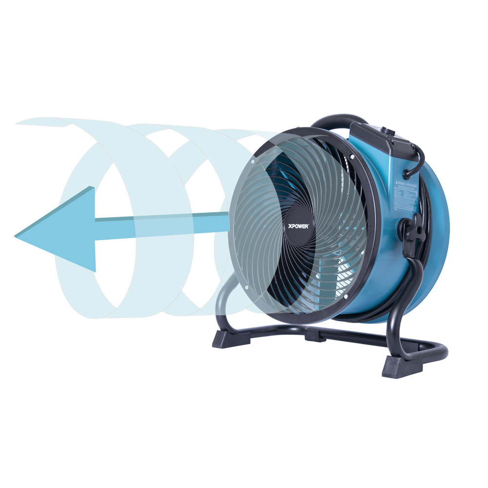 XPower Axial Fan Professional Sealed Motor 1/4 HP ;