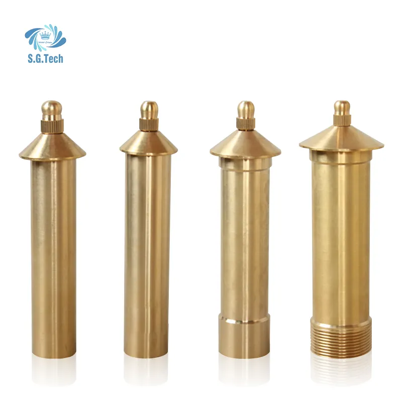 Manufacturer Supply Brass Water Umbrella Fountain Nozzle Dancing Musical Garden Fountain Nozzle Pool Fountain Nozzle