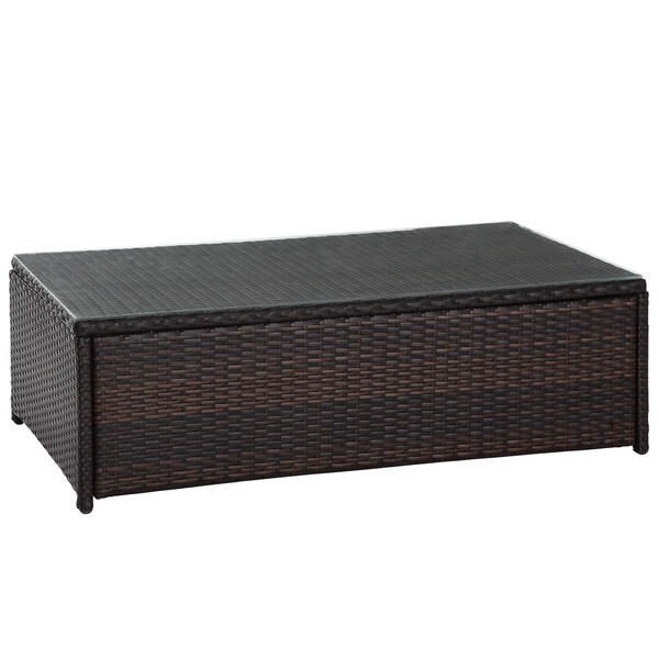 Crosley Palm Harbor Outdoor Wicker Coffee Table