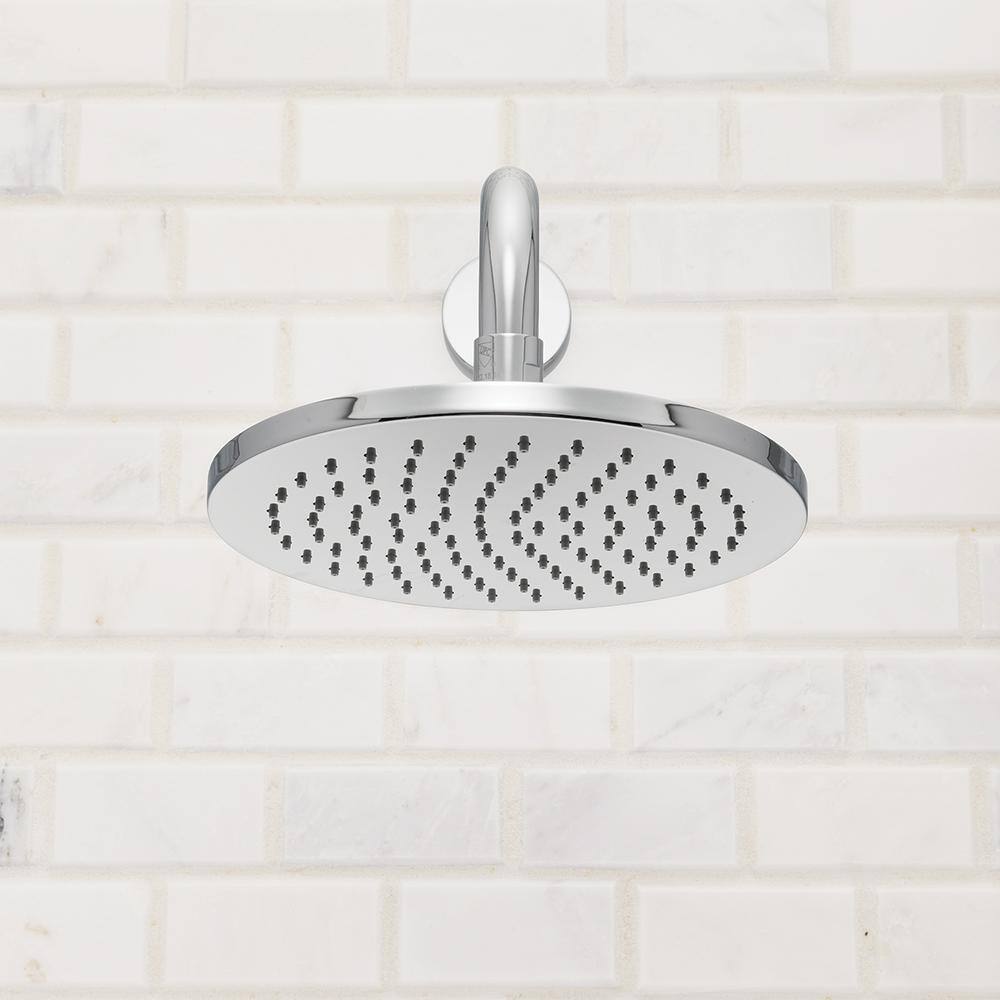 Speakman 1-Spray 8 in. Single Ceiling MountHigh Pressure Fixed Rain Shower Head in Polished Chrome S-2762