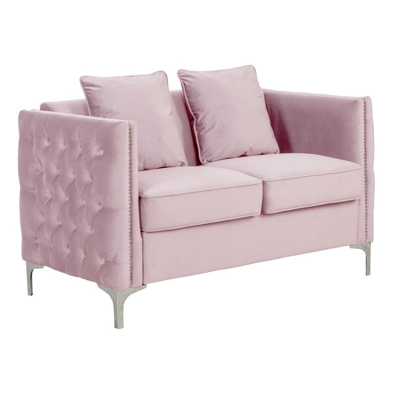 Bayberry Velvet Sofa Loveseat Chair Living Room Set