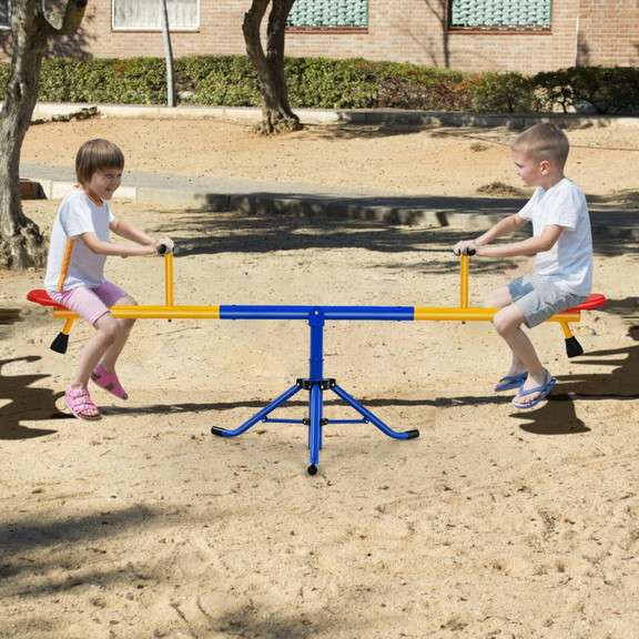 Costway 24916305 360  176Rotation Kids Seesaw Swi...