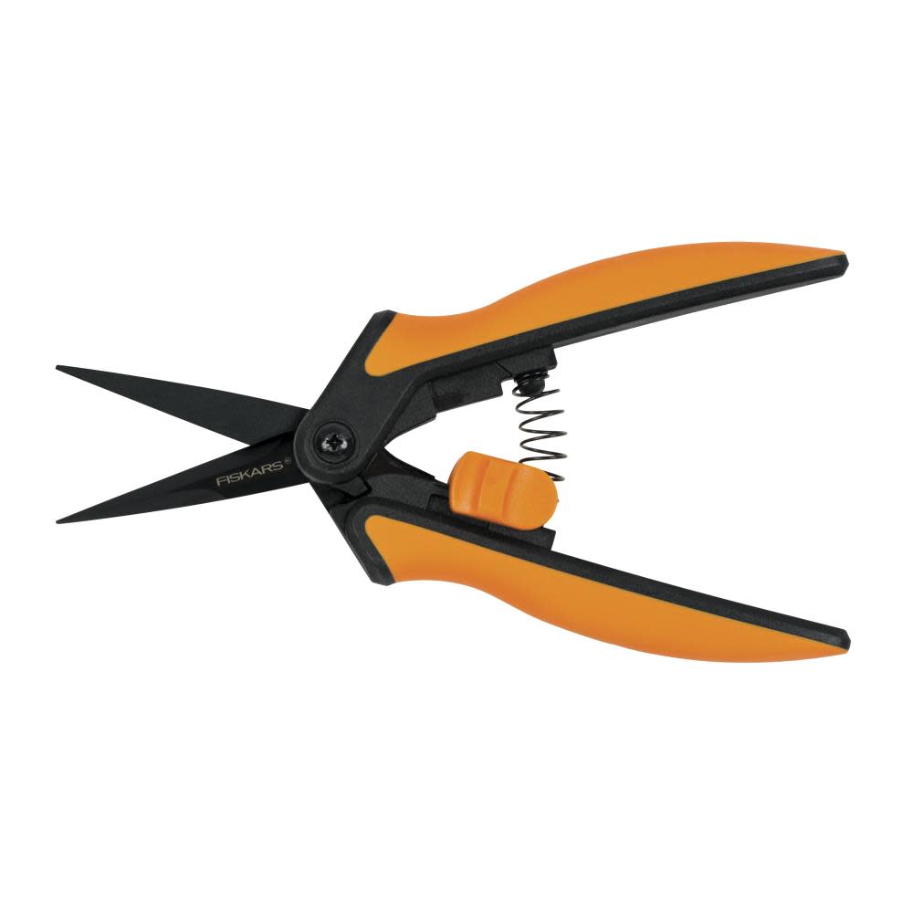 Fiskars Pruning Snips Micro Tip Precision Ground Coated Steel