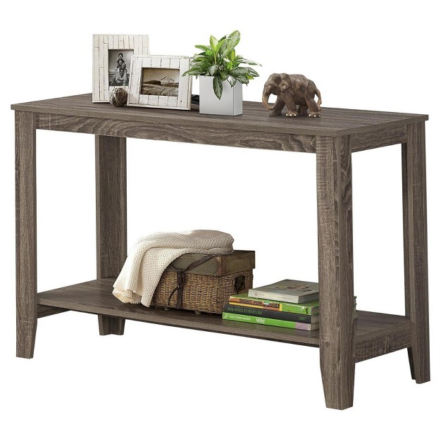 Console Table Dark Taupe Everyroom