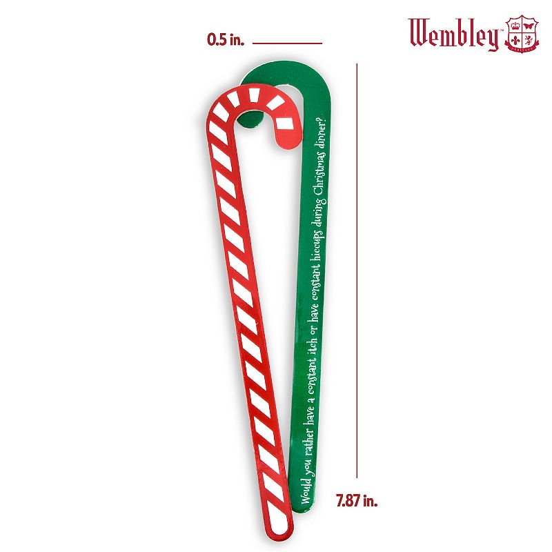 Wembley X-mas Candy Cane Conversation Game