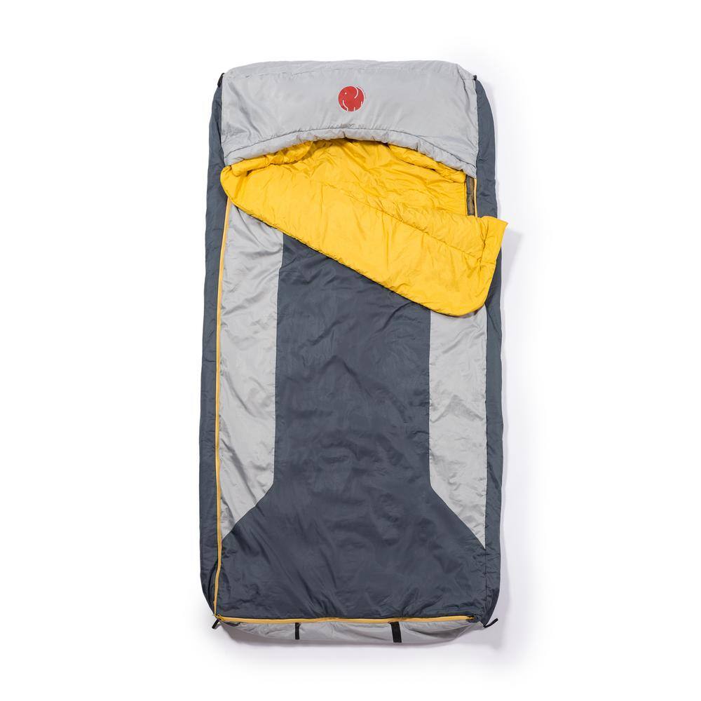 OmniCore Designs M-3D 30F-1.1 Multi-Down Hooded Rectangular Sleeping Bag (XL) 885468101441