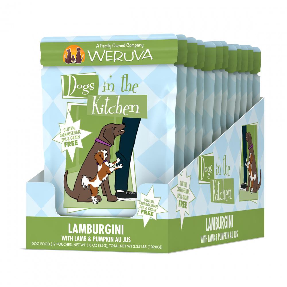 Weruva Dogs in the Kitchen Lamburgini Grain Free Lamb and Pumpkin Dog Fo