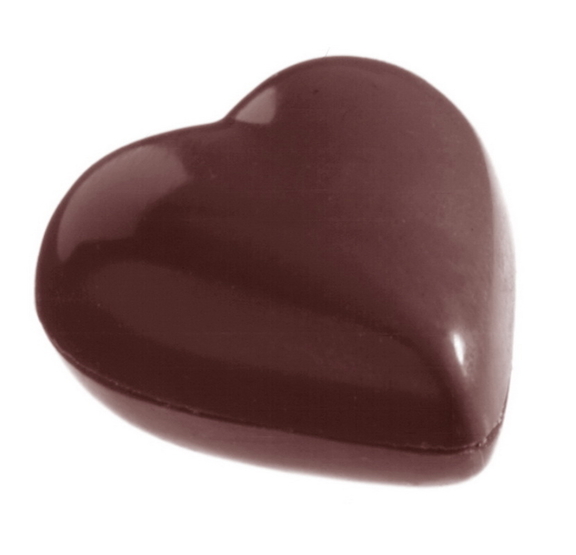 Chocolate World CW2175 Chocolate mould heart 2 x 7...