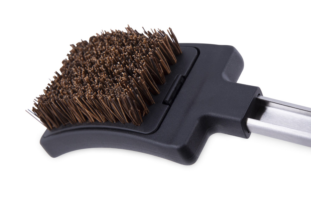 Grill Brush Heavy Duty Extra Long Palmyra Bristle ;