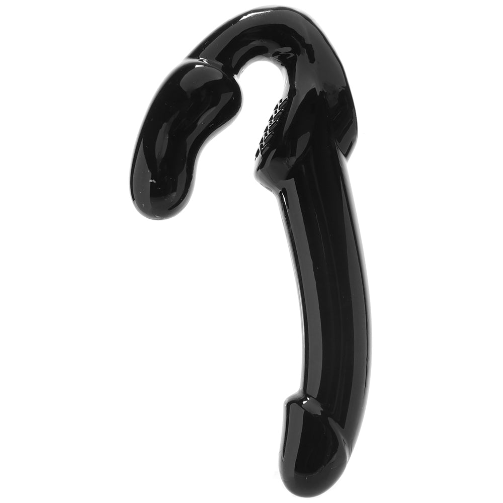 Strap U Revolver Strapless Strap-On Dildo in Black