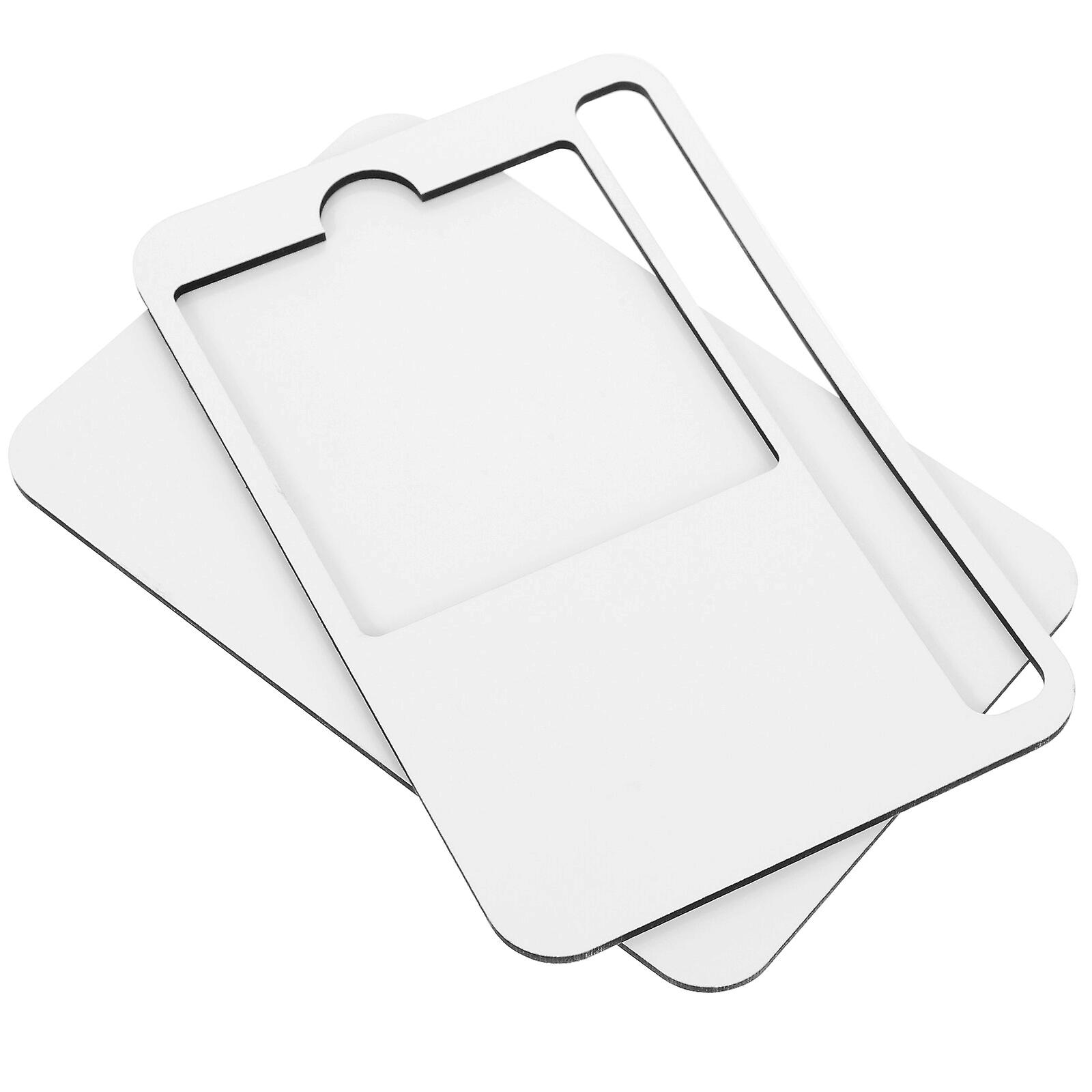 Sublimation Adhesive Pad Holder Blank Memo Pad Holder Desk Memo Pad Board For Home Office