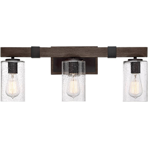 3 light Fixture Seedy Glass For Bedroom Bathroom Vanity Living Room