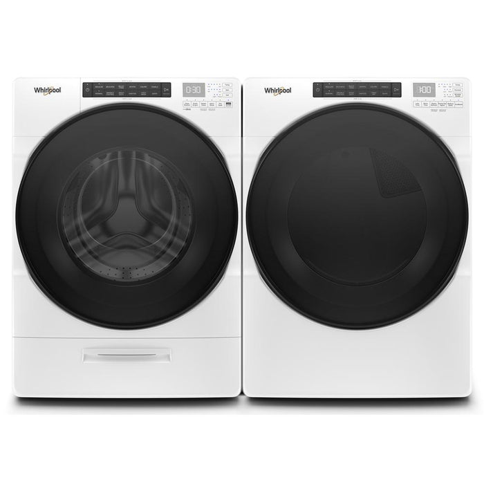 Whirlpool WFW6620HW 52 cu ft ClosetDepth Front Load Washer With Lo