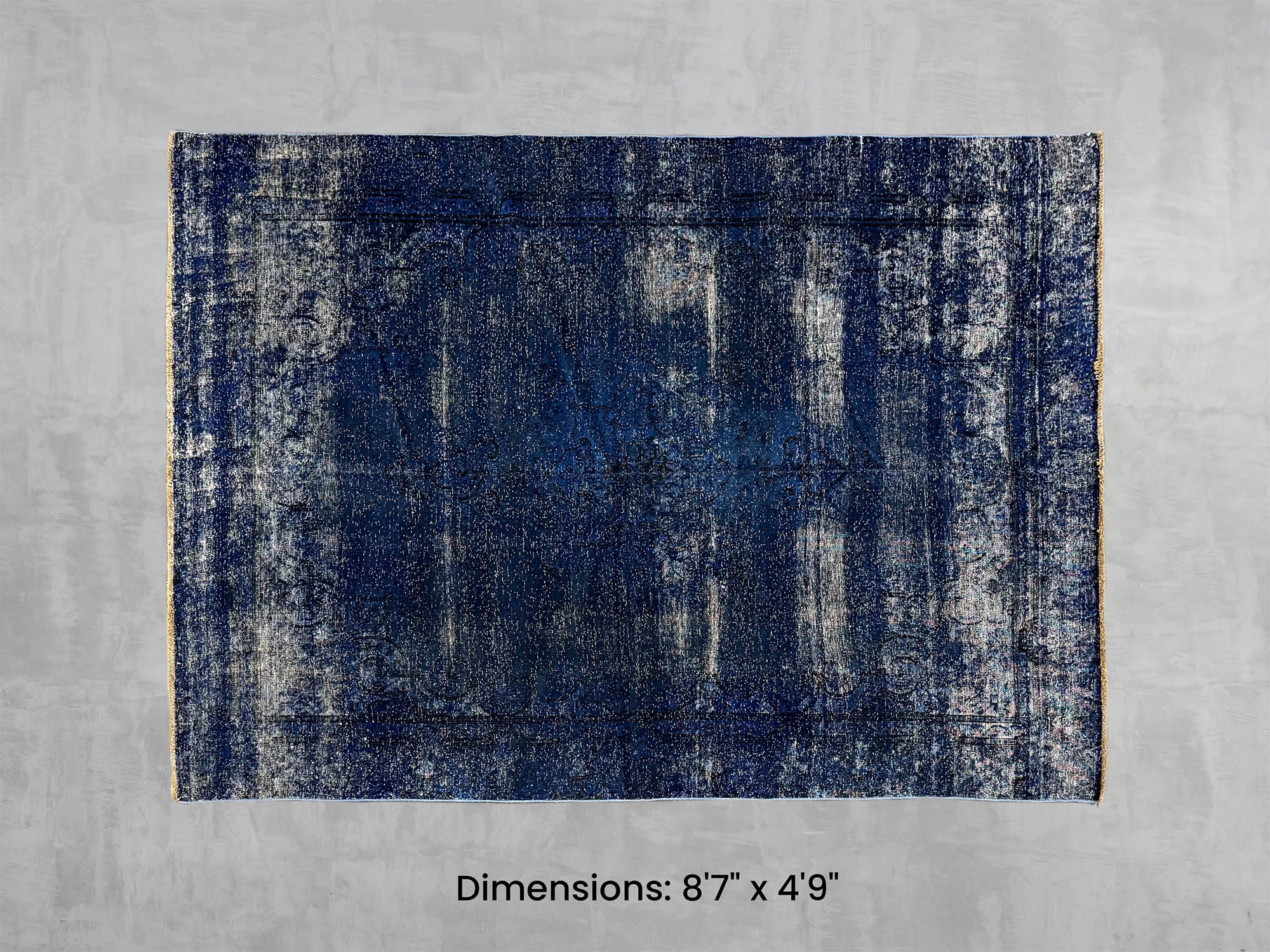 Namaste Rug -  Blue 8'7 x 4'9