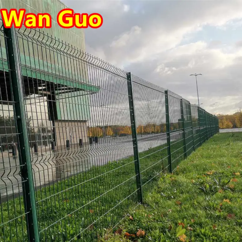 Factory Supply Outdoor Gardening  Metal Fencing Panels Welded Wire Mesh 3D Garden Fence