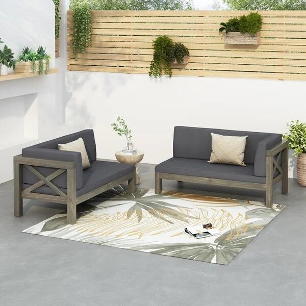 Outdoor Chat Set Patio Sofa Set RIGHT CORNER BENCH SET