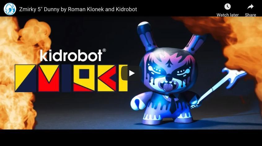 Limited Edition Kidrobot Dunny T-Shirt by Roman Klonek