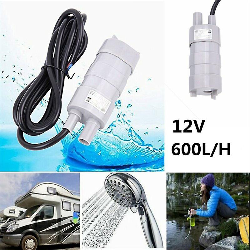 12v Camper Submersible Water Pump Micro High Pressure Dc For Motorhome Solar Fountain Aquarium Plastics Pump Caravan Accessories