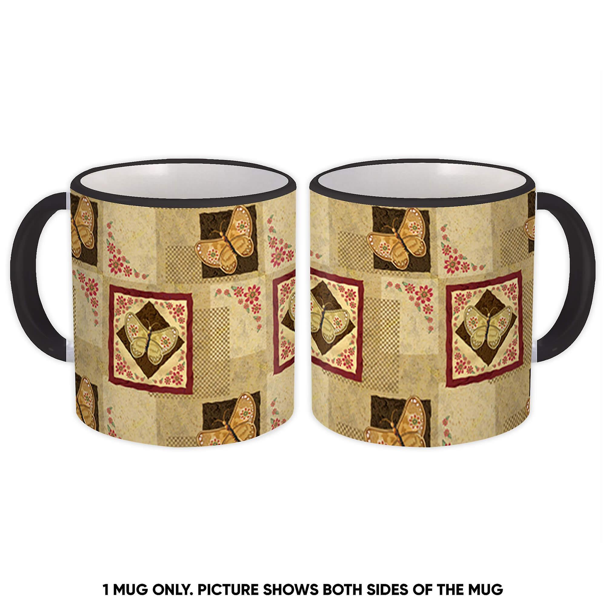 Gift Mug: Butterly Pattern For