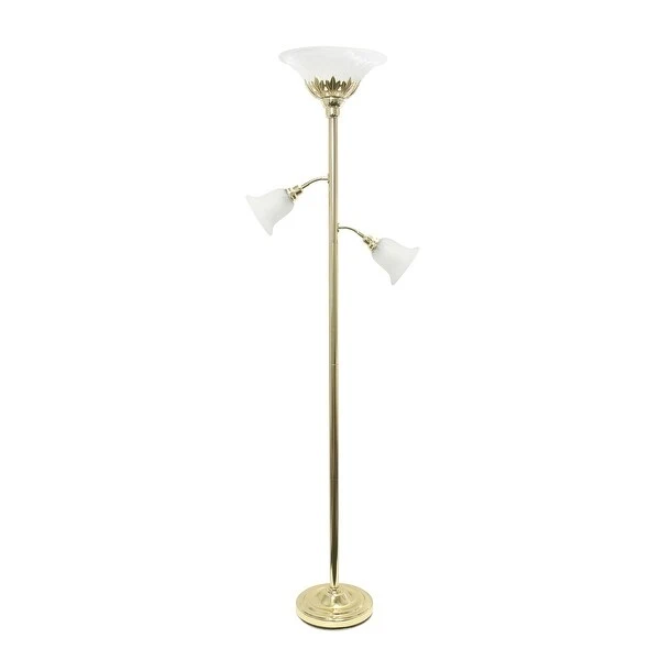 Copper Grove Armlin Bronze Iron 3-light Floor Lamp