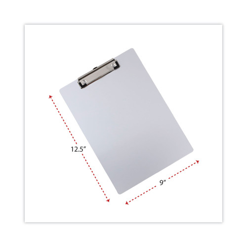 Universal Aluminum Clipboard with Low Profile Clip， 0.5