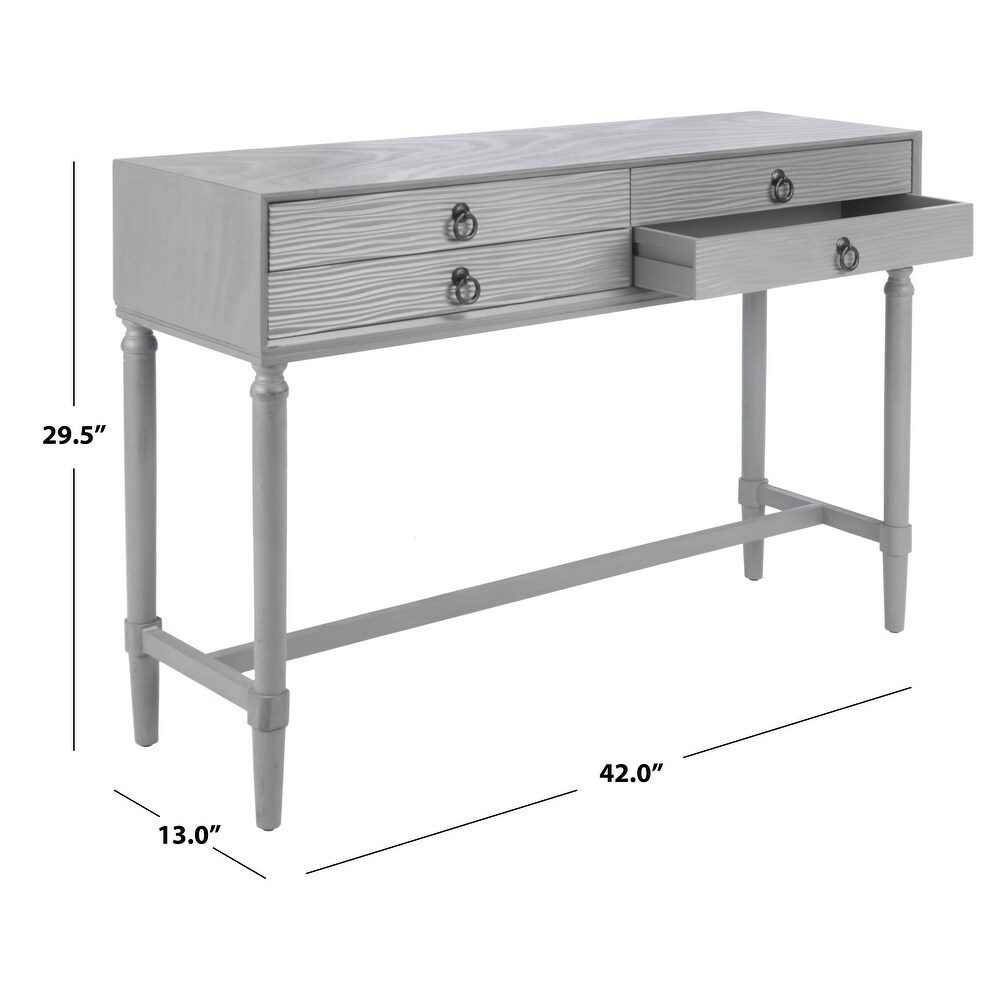 SAFAVIEH Aliyah 4 Drawer Console Table   42\