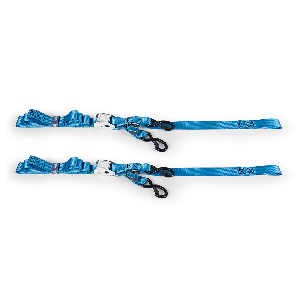 Borne Off-Road Cambuckle Tie-Down Kit (2-pack), Blue