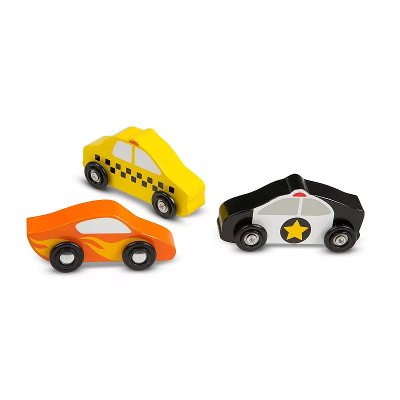 Melissa and Doug Wooden Cars Set