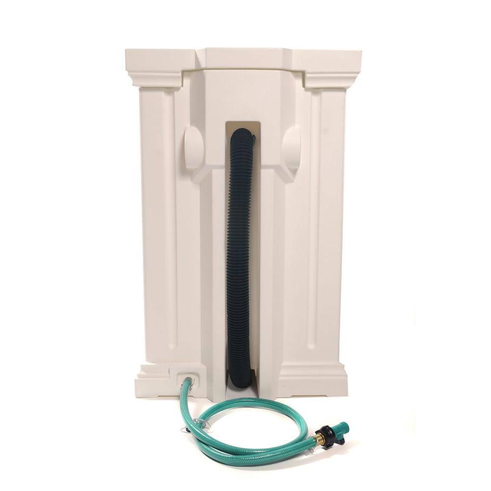 Mayne Madison 40 Gal. White Polyethylene Rain Catcher 5847WH