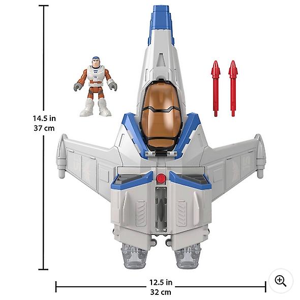 Imaginext disney pixar lightyearxl-15 spaceship with buzz figure