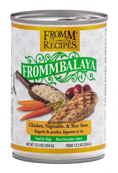 Fromm Frommbalaya Chicken， Vegetable， and Rice Stew Canned Dog Food;