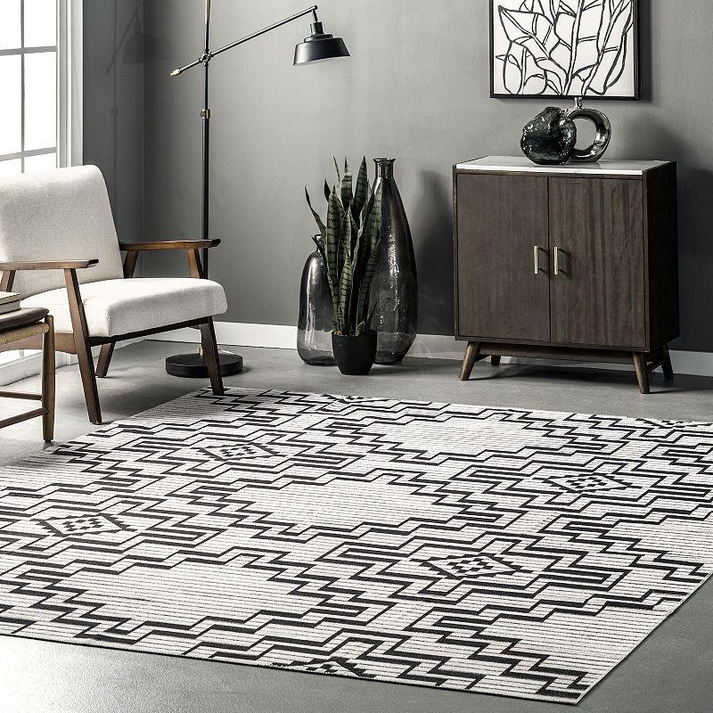 nuLOOM Tashia Modern Geometric Area Rug