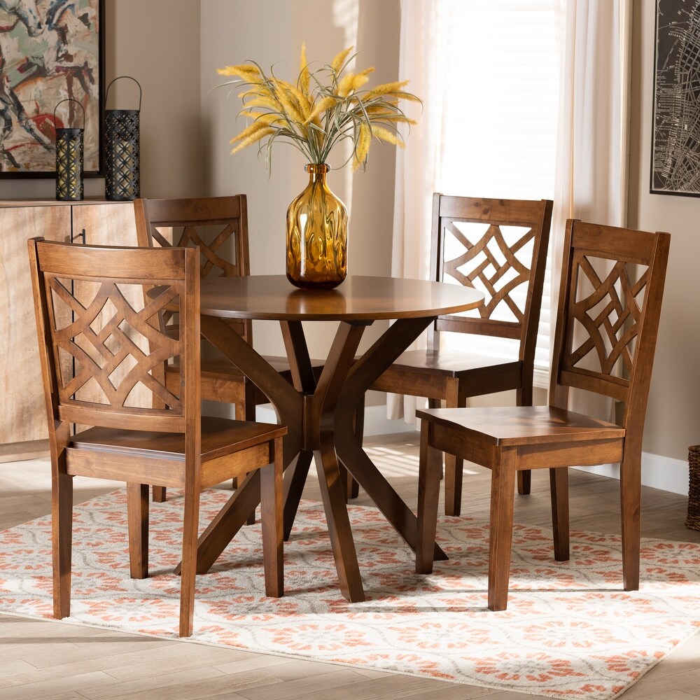 Miela Modern and Contemporary 5 PC Dining Set