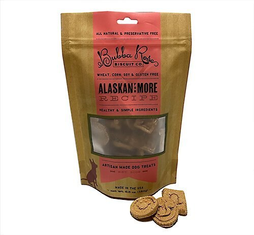 Bubba Rose Biscuit Co. Alaskan for More Dog Treats， 6.5-oz bag