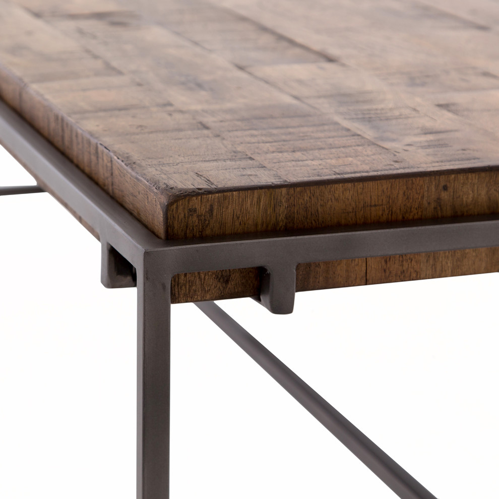 Simien Coffee Table   Industrial   Coffee Tables   by The Khazana Home Austin Furniture Store  Houzz