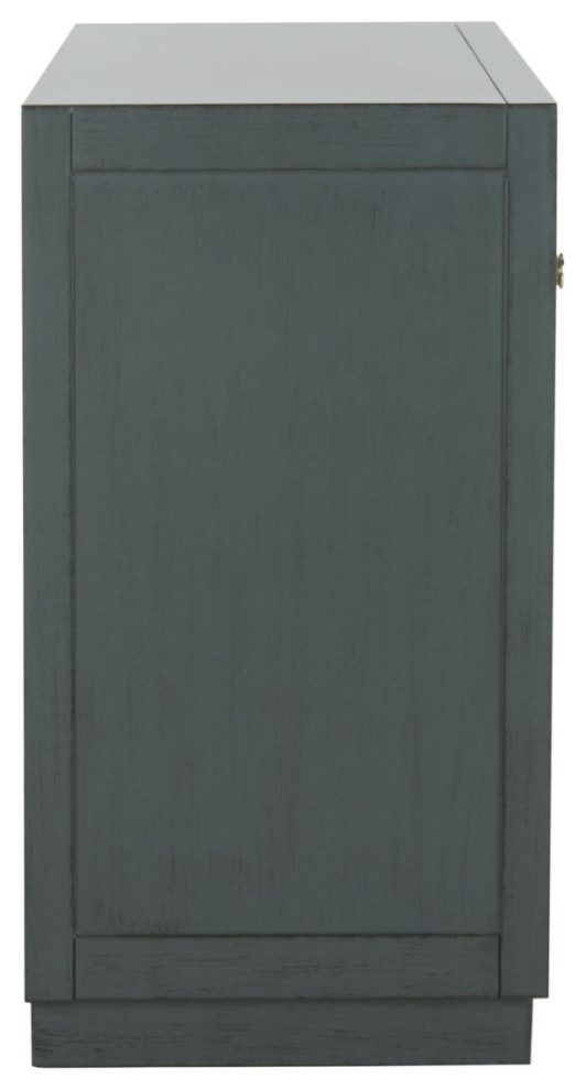 Wiley 3 Drawer Chest Steel Teal   Modern   Accent Chests And Cabinets   by Virgil Stanis Design  Houzz