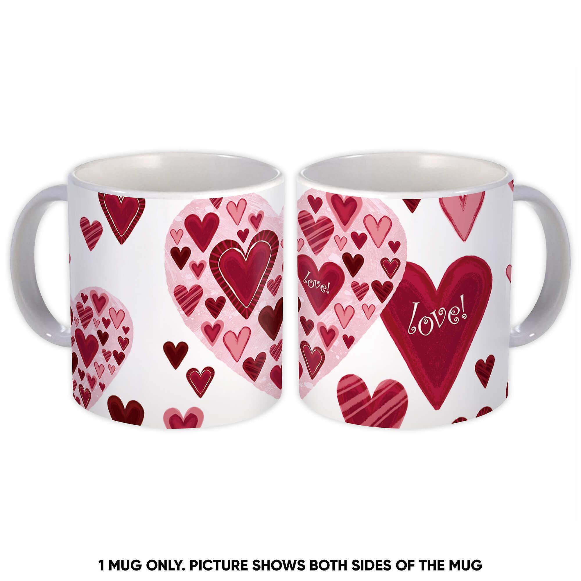 Gift Mug: Whimsical Hearts Valentines