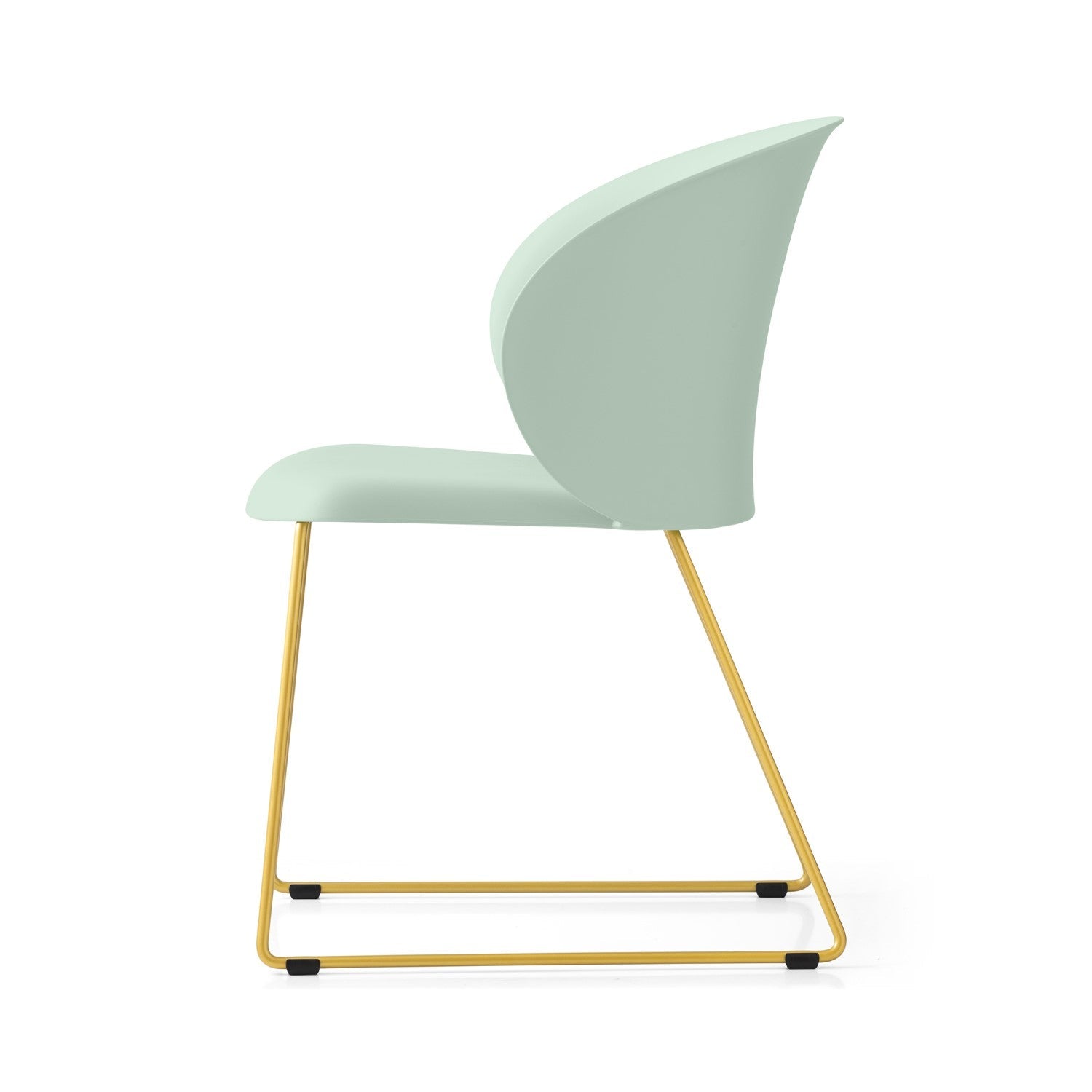 Tuka Indoor/Outdoor Painted Brass Leg Chair