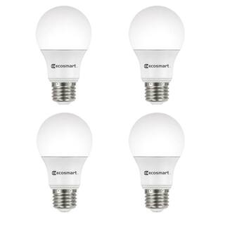 100-Watt Equivalent A19 Non-Dimmable LED Light Bulb Daylight (4-Pack) A7A19A100WUL03