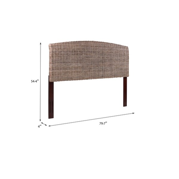 Cardiff Rattan Adjustable Headboard - - 37886067