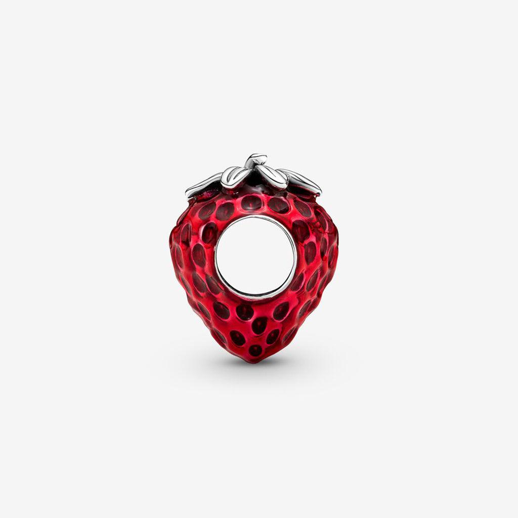 PANDORA  Seeded Strawberry Fruit Charm