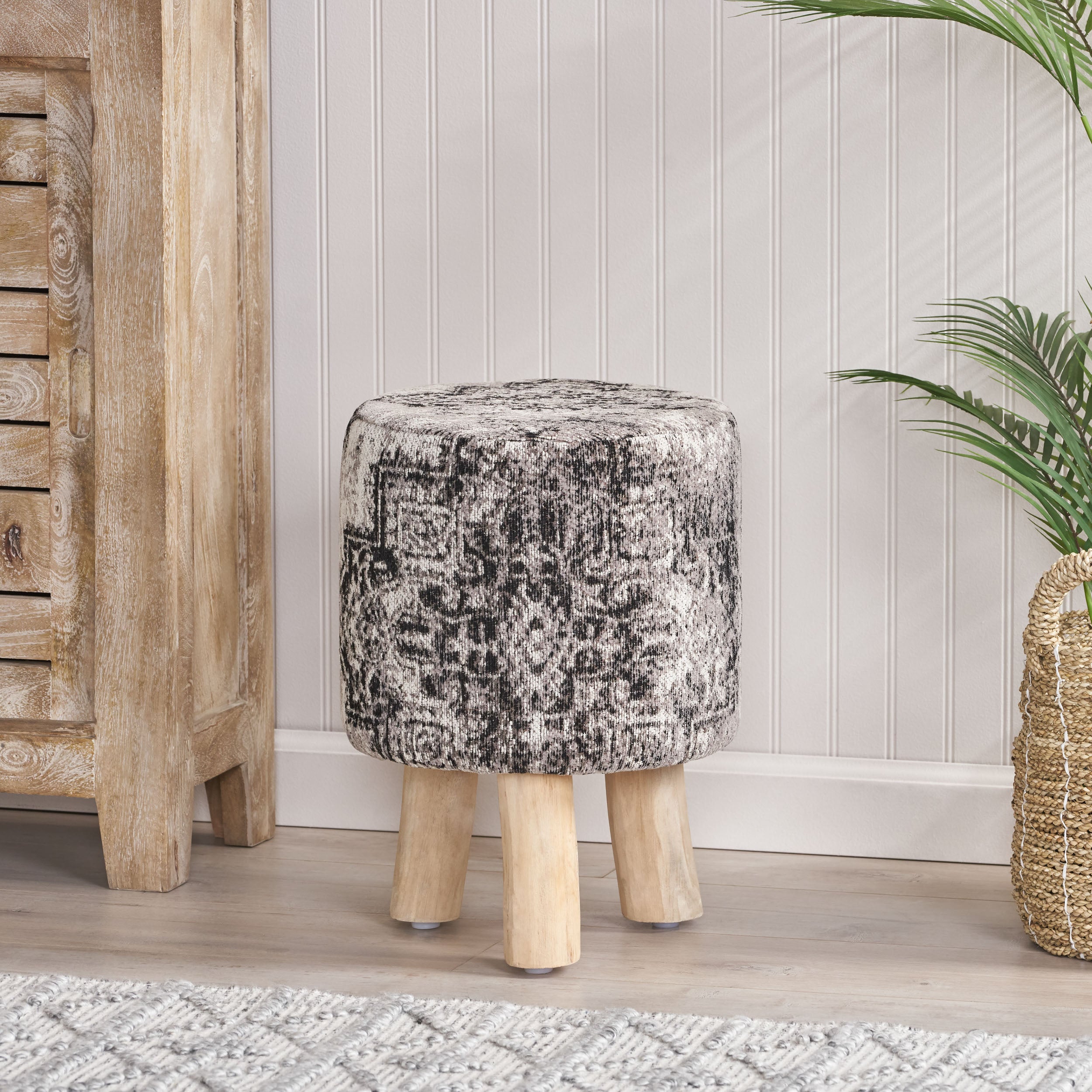 Milayah Handcrafted Boho Jacquard Stool