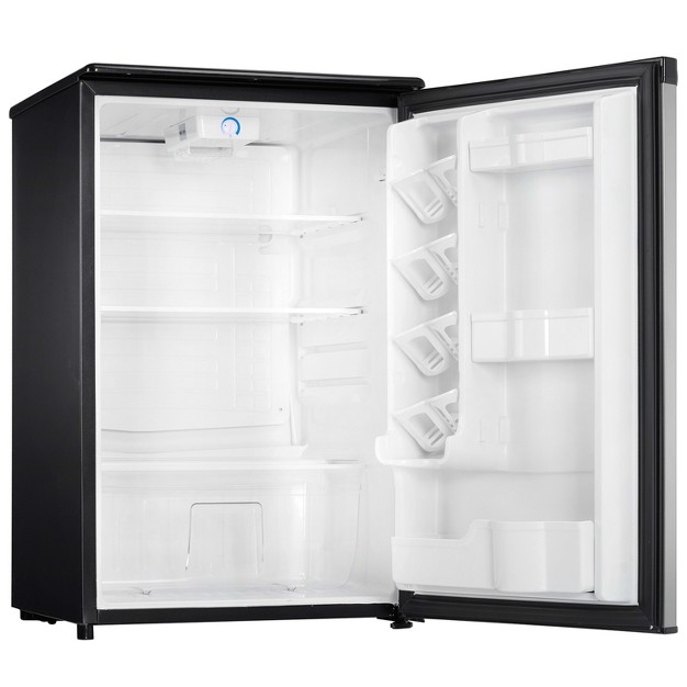 Danby Dar044a4bsldd 4 4 Cu Ft Compact Fridge In Stainless Steel