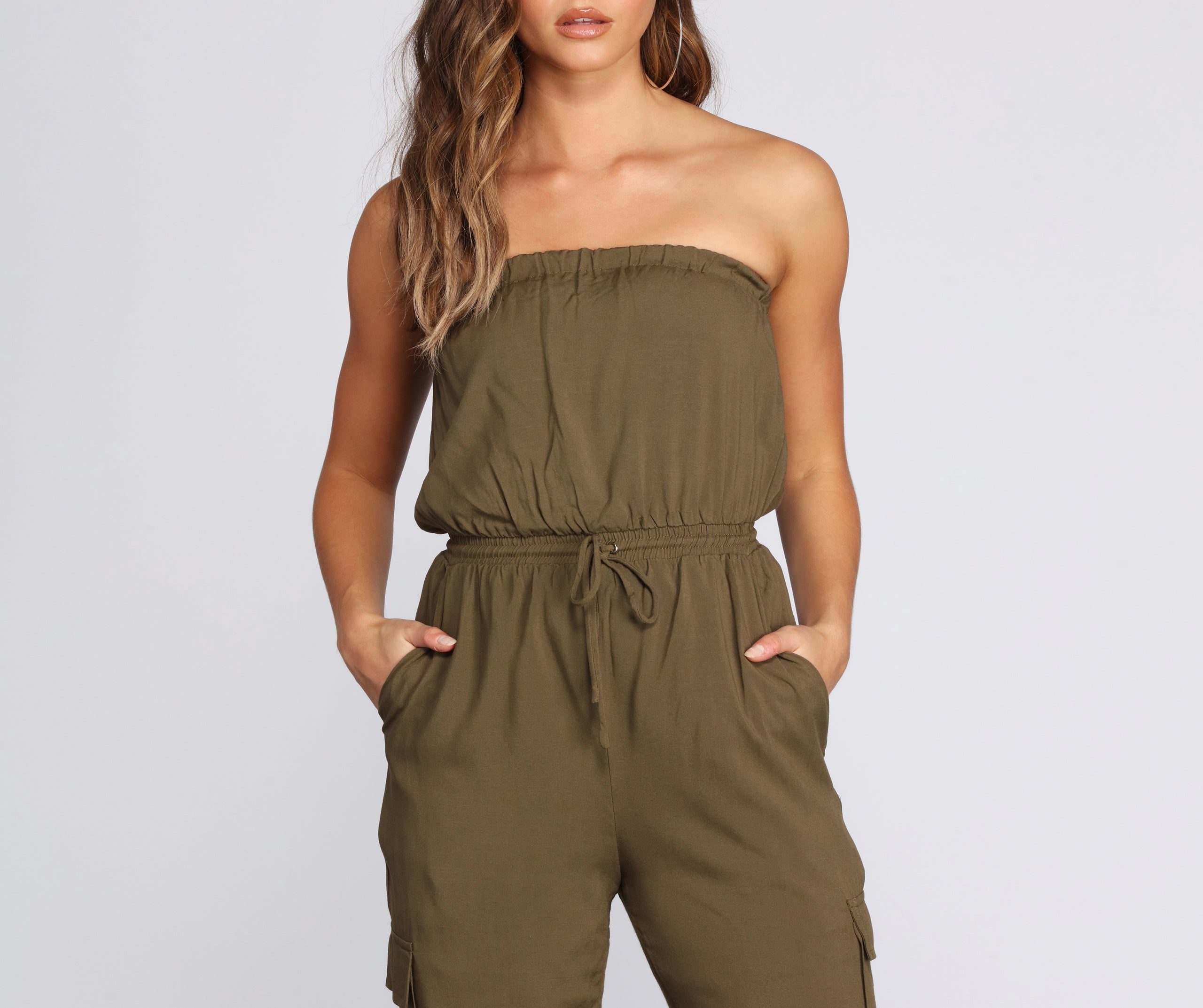 Carried Away Cargo Jumpsuit