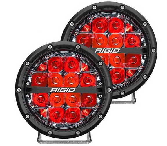 Rigid Lighting 36203 360 Srs 6In Spot Red Bcklit/2