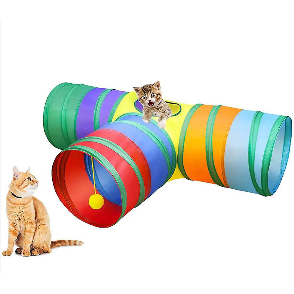 Cat Tunnel In 3 Ways Rainbow Design Pet Tunnels