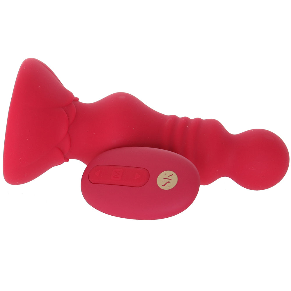 Secret Kisses Floret Vibrating Butt Plug